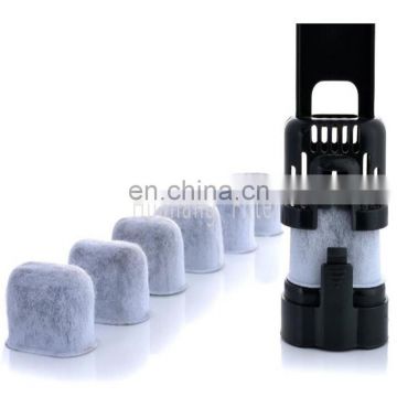 Non - woven bamboo charcoal activated carbon coffee machine filter 6 pack