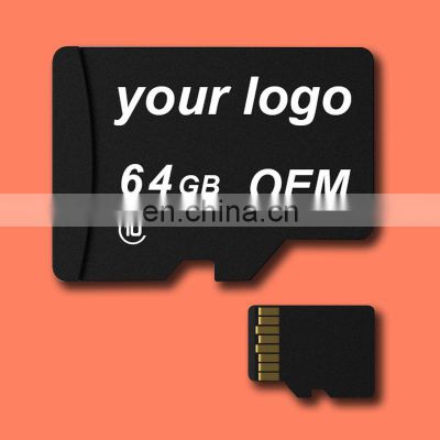 Enterprises can customize logo memory card to store headset music storage TF card