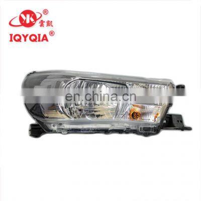 Plastic Accessories auto head lamp with whole metal for HILUX REVO 2015 with OEM 81170-0K660/81170-0K680/81150-0K680 81130-0K660