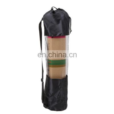 Yoga mat mesh bag 70*25CM mesh cloth lengthened widened widened bag backpack