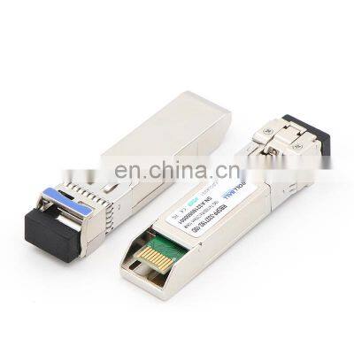 Brand Compatible 10G SFP+ BIDI 1270/1330nm 10km 20km simplex LC optic transceiver module