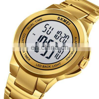skmei 1712 brand luxury watches men stainless steel digital watches
