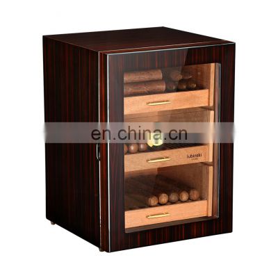 Special cigar box perspective window cedar cigar cabinet three-layer high-capacity display storage moisturizing box high-end