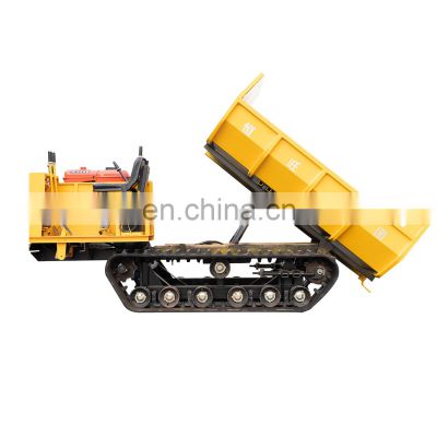 Hengwang HW3000L Large Loading Capacity Mini Crawler Dumpers Tracked Dumper Rubber Track Carrier For Sale