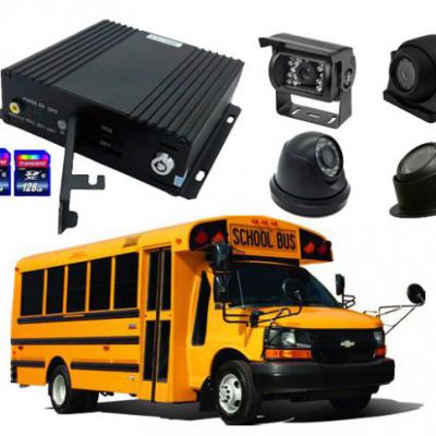 4CH Ahd 4G GPS School Bus Mobile DVR for All Vehicles Support 1080P