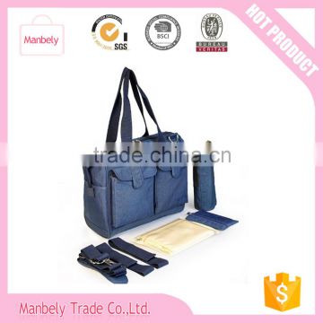 Hot Sale Multi-function Mom Totes Diaper Bag Baby Stroller Bag