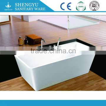 Hot Sale Low Price acrylic bathtub with seat,Oval-Shaped Freestanding Acrylic Bathtub