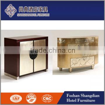 Modern wood latest designer furniture decorative wall cabinet design