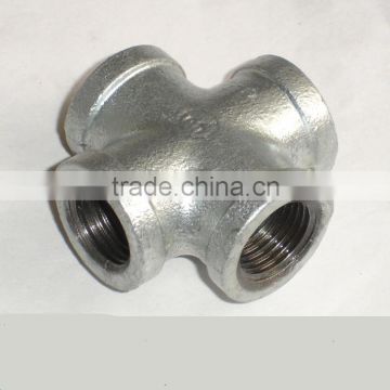 Malleable iron pipe fittings banded tee