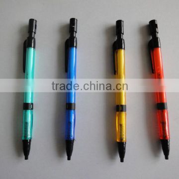 high quality plastic cute mechanical pencil with sharpe
