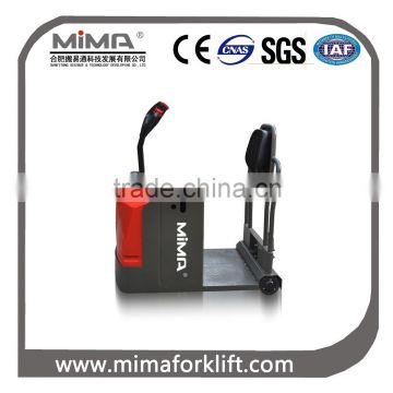 MIMA battery stand-on tow tractor with 3000kg towing capacity TG series