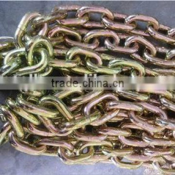 alloy steel galvanized round link chain hot selling