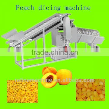 Peach dicer/peach processing line/frozen peach diced processing line