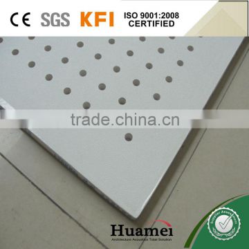 ISO perforated plaster board for club decoration interior
