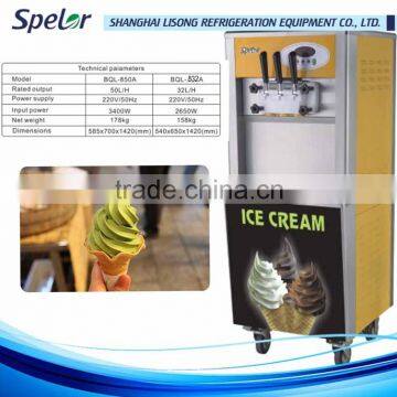 PC transparent material ice cream machine home