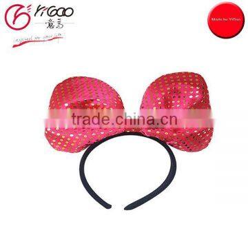 700050 bowknot headband flower hair hoop