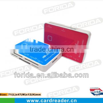 Classic style Mirror-like surface 3.0 all in one card reader