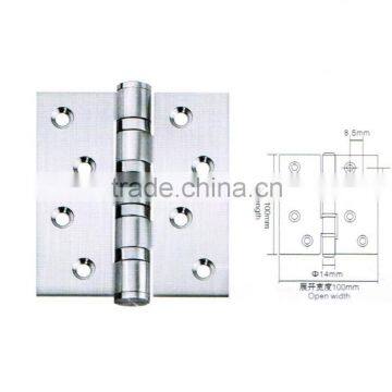 4 inches 2BB stainless steel door locking hinges for kitchen cabinet