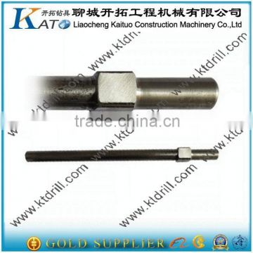 KATO Coal mining drill rod 22mm round bar with 25mm square drive