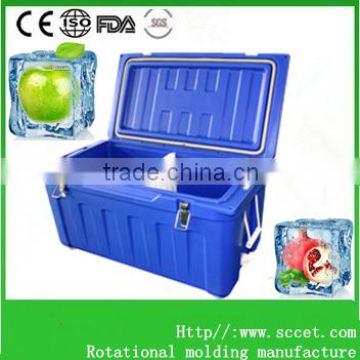 Insulated ice cooler, plastic cooler rotomolding, ice chest cooler