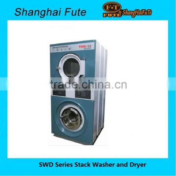 High quality double layer washer and dryer