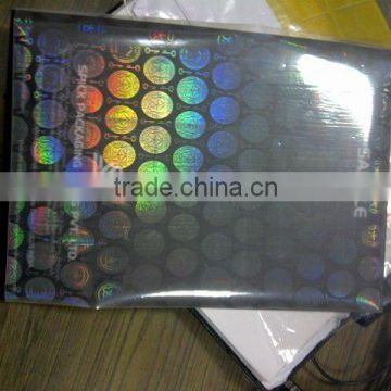 3d security id card hologram stickers