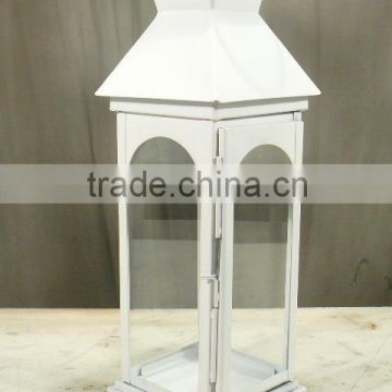 Metal Glass Lantern For Decorating Home, Office, Hotel & Restaurant