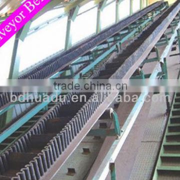 Corrugated Sidewall Conveyor Belt with cleat