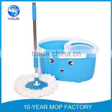 hot selling blue magic mop with smiling face