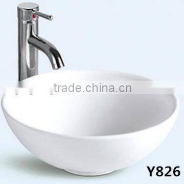 Y826 chaozhou basin factory toilet round sinks sanitary ware art basin