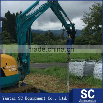 China supplier best selling ground steel pile for 1-50ton excavator