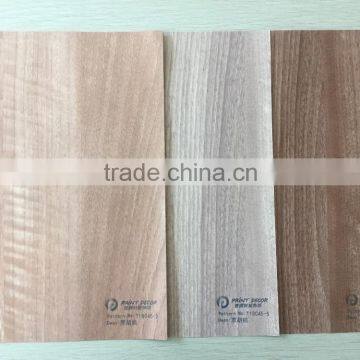 design printed base decorative paper/melamine lamination paper in roll/wood grain decorative printed paper for furniture T18045