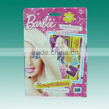 Hot Sale Stand Up Header Card for Toy Packaging Bags