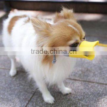 duck shape small dog muzzle