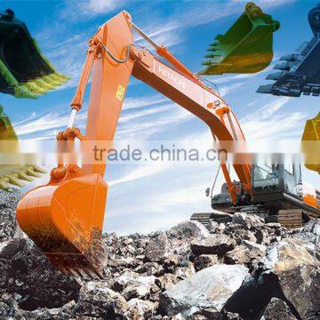 EX270LC-5 Excavator Buckets, Customized Hitachi EX270 Excavator 1.1/0.92/1.6 M3 Buckets Compatible with Harsh Condition