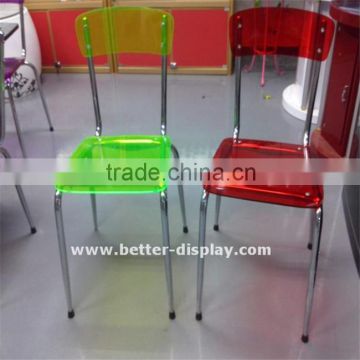 high quality green acrylic chair