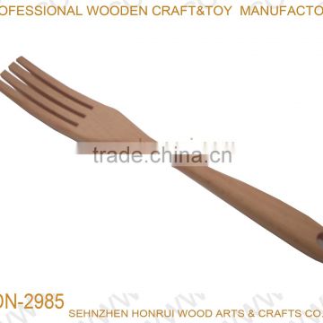 wooden small fork