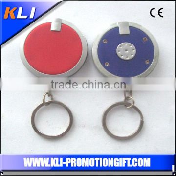 round led key chains, led torch chain for promotion gift