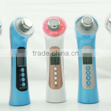 5 in 1 skin renewal electric photon positive Ion cleaning beauty device
