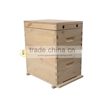 2017 More Practical New Zealand pine wood Australia standard Langstroth beehive beekeeping equipment for sale from manufacture