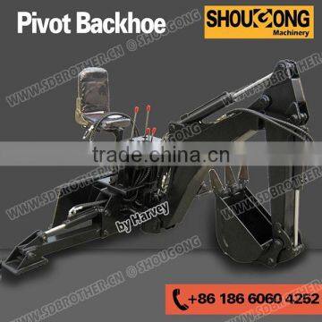 Skid Steer Loader attachment Pivot Backhoe