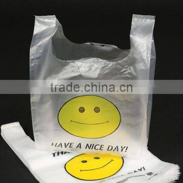 HDPE plastic T-shirt bag