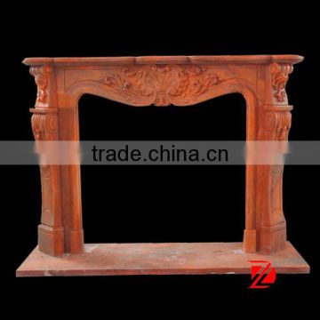 Contracted style Cloudy rosa fireplace mantel