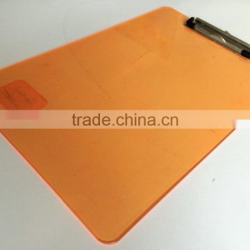 Sales promotion good quality custom design oem plastic clipboard with nice printing