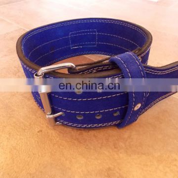 Blue 10mm double prong belt for Fitness