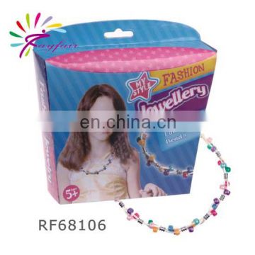 NEW!Fashion jewellery kit-DIY beads set /make your own necklace/diy necklace kit for kids -68106
