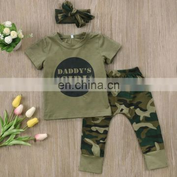Newborn Toddler Baby Boy Girl Outfits Set Clothes Cotton Casual 2 Pcs Baby Clothes