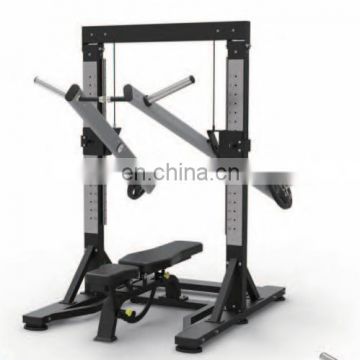 Multi function trainer fitness strength equipment press rack gym machine