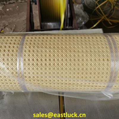 open mesh plastic webbing, black & yellow & dark brown colour