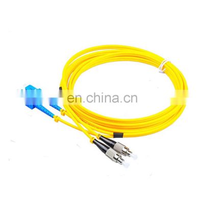 SC UPC FC UPC Duplex Single mode G652D Fiber Optic Patch cord kabel serat patch Fiber Jumper sc fc fiber patch cord